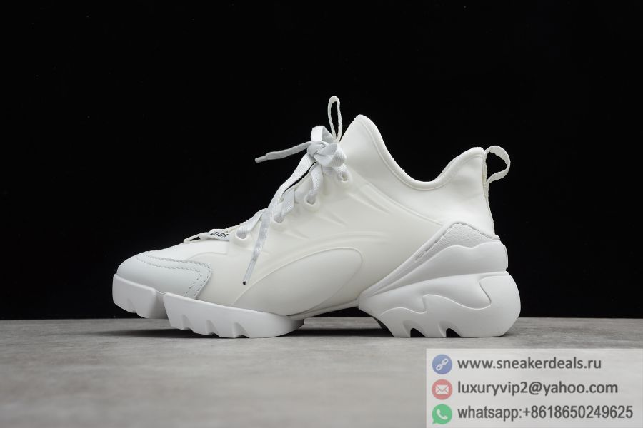 Dior D-Connect Sneaker NEOPRENE&GROS 12U White Women Shoes
